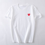 Embroidery Heart T-shirt